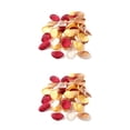 thumbnail image 2 of Pétalos de rosa Yuarrent 200 Uds flores artificiales Vino rojo 2piezas, 2 of 6