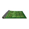 thumbnail image 2 of Ahgly Company Indoor Round Abstract Green Modern Area Rugs, 7' Round, 2 of 4