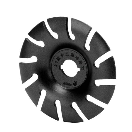 

Wood Carving Disc Grinder Shaping Disc Fast Material Removal For Woodworking Black