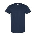 thumbnail image 5 of Gildan Heavy Cotton Crewneck T-Shirt, Short Sleeve Classic Fit Tee for Men, Navy, S, 5 of 5