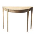 thumbnail image 1 of Butler Specialty Company Table Console Demi-Lune en Bois Chester - Bois Flotté, 1 of 2