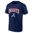 thumbnail image 2 of Men's Navy Atlanta Braves Master the Game T-Shirt, 2 of 3