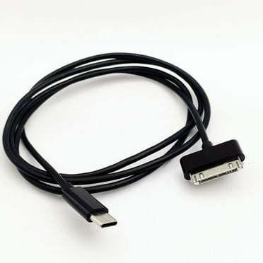 30Pin to USB C Cable Charging Syncing iPad iPhone iPod Classic 1m 3ft Black