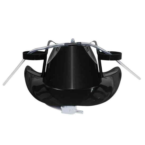 Sombrero de vaquero IS Borgoña lata ajustable Colcomx Gadgets titular camuflaje novedad Explorer Negro Sombrero para beber cerveza