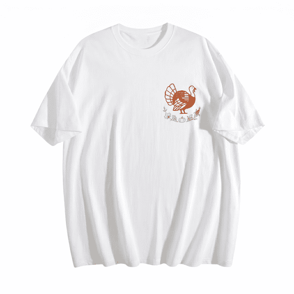 Men's 100% Cotton T-Shirt, Short Sleeve Crewneck Graphic Tee, Soft Breathable Casual Basic Shirt S-3XL