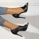 thumbnail image 4 of Zapatos romanos con estampado de serpiente y punta abierta Tacones altos huecos laterales con boca de pescado Wmkox8yii  shjk4064, 4 of 4
