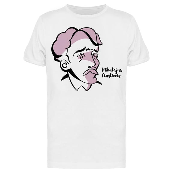 Painter Mikalojus Ciurlionis Tee Men's -Image by Shutterstock