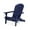 Navy, variant on Lissette Outdoor Acacia Wood Adirondack Chair, Natural Stain, Natural