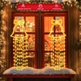 thumbnail image 5 of VIVIHEYDAY35 Inch Christmas Window Hanging Lights Xmas Tree Decoration, Large Bell, 8 Modes 100 LEDs, 5 of 7