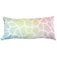 thumbnail image 2 of Everything Comfy Giraffe Print Decorative Pillow, 16x6 Inch, Pastel Gradient,, 2 of 4