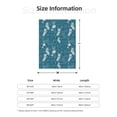thumbnail image 3 of Throw Blanket for Couch Sofa and Bed, Cozy Winter Socks Pattern Super Soft Plush Throw Blanket, Fuzzy Cuteness Comfy Warm Washable Flannel Blanket & Throws for All Season 40"x30", 3 of 7