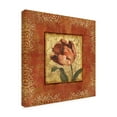 thumbnail image 3 of Trademark Fine Art Lisa Audit Red and Gold Flower II Canvas Wall Art - 14x14, 3 of 5