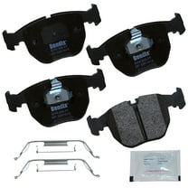 Disc Brake Pad Set Fits select: 2006 BMW X5 3.0I, 2000-2005 BMW X5