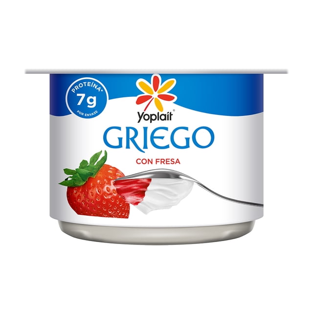 Yoghurt Yoplait griego batido fresa 120 g