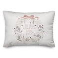 thumbnail image 2 of Creative Products Tis the Season to be Jolly Wreath 14x20 Spun Poly Pillow, 2 of 3
