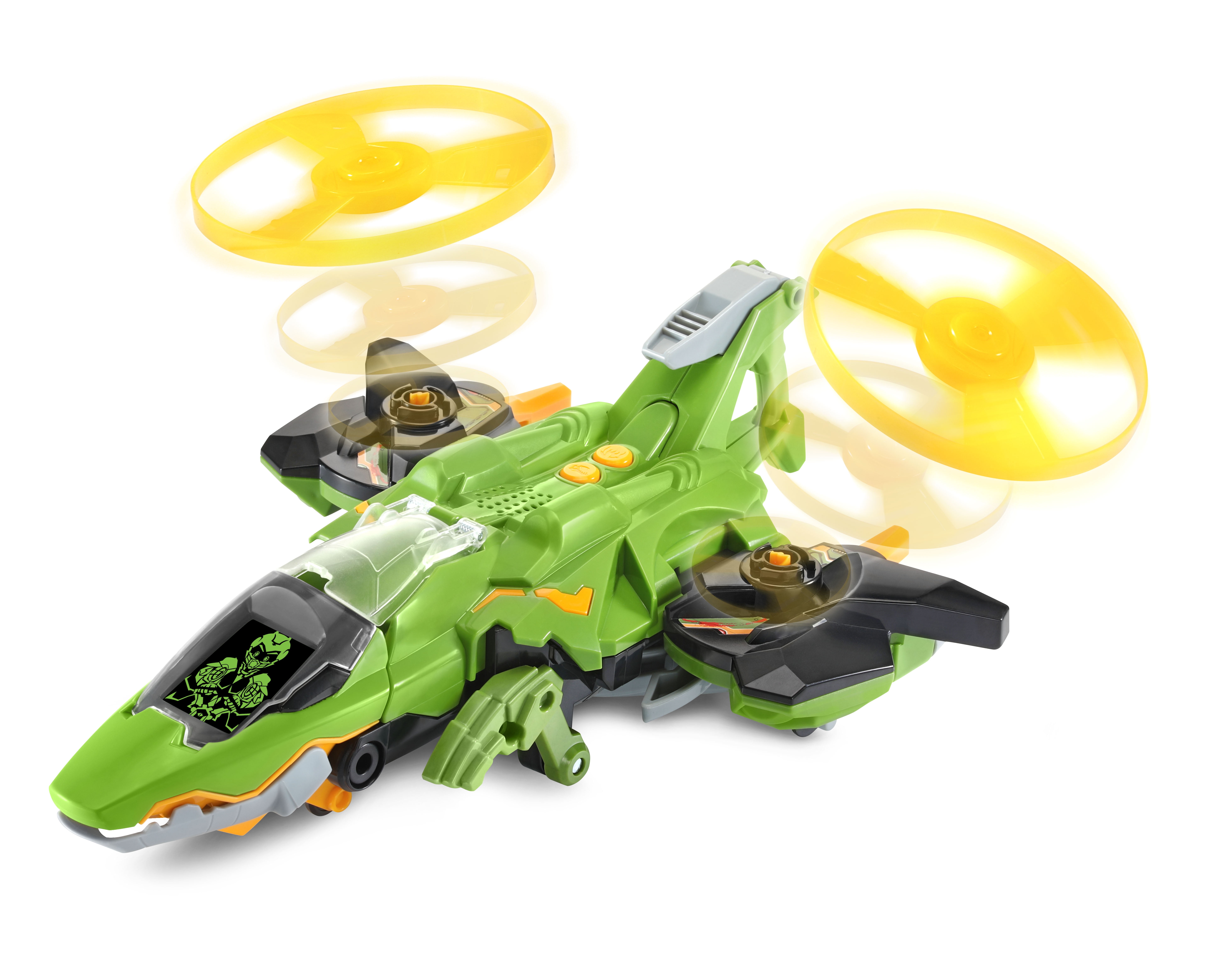 VTech 531503 Switch & Go Dinos Burnout The Velociraptor, Green