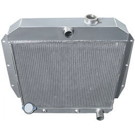 Brothers Trucks ALR59C3 Radiator - Aluminum - Auto - V8 - 3 Row