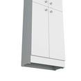 thumbnail image 3 of Depot E-Shop Kitchen Pantry 71" H, 4 Doors, 5 Adjustable Shelves, Laundry, White, 3 of 6