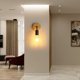 thumbnail image 4 of Paquete de 2 luces de pared industriales para interiores, apliques de pared de madera, lámpara de pared de metal, decoración de pared retro, para sala de estar, dormitorio (bombillas no incluidas), 4 of 5