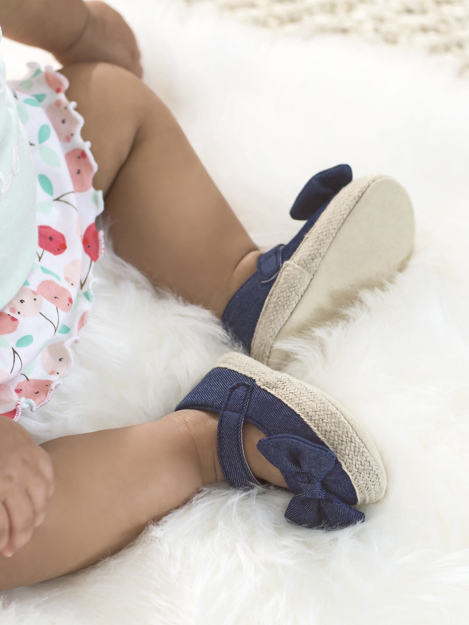 Gerber Baby Girls Soft Sole Shoes (0-3 Months to 6-9 Months)