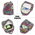 thumbnail image 5 of FORMRS Mini Backpack Purse for Women Travel Daypack Casual Shoulder Bag, Charming Floral Pattern, 5 of 7