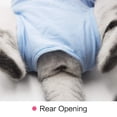 thumbnail image 5 of ZHAOCHENG Restauración profesional para gatos adecuada para heridas en el cuello abdominal o enfermedades de la piel, alternativa para perros y gatos, uso después de la cirugía (M, azul), 5 of 5