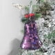 thumbnail image 5 of Adorno Navideño con Bola de Cristal Vintage | Espejo Retro con Piñas Rojas | Decoración Reutilizable de 11,4 X 8,9 Cm para Decorar El Porche de Tu Casa., 5 of 6