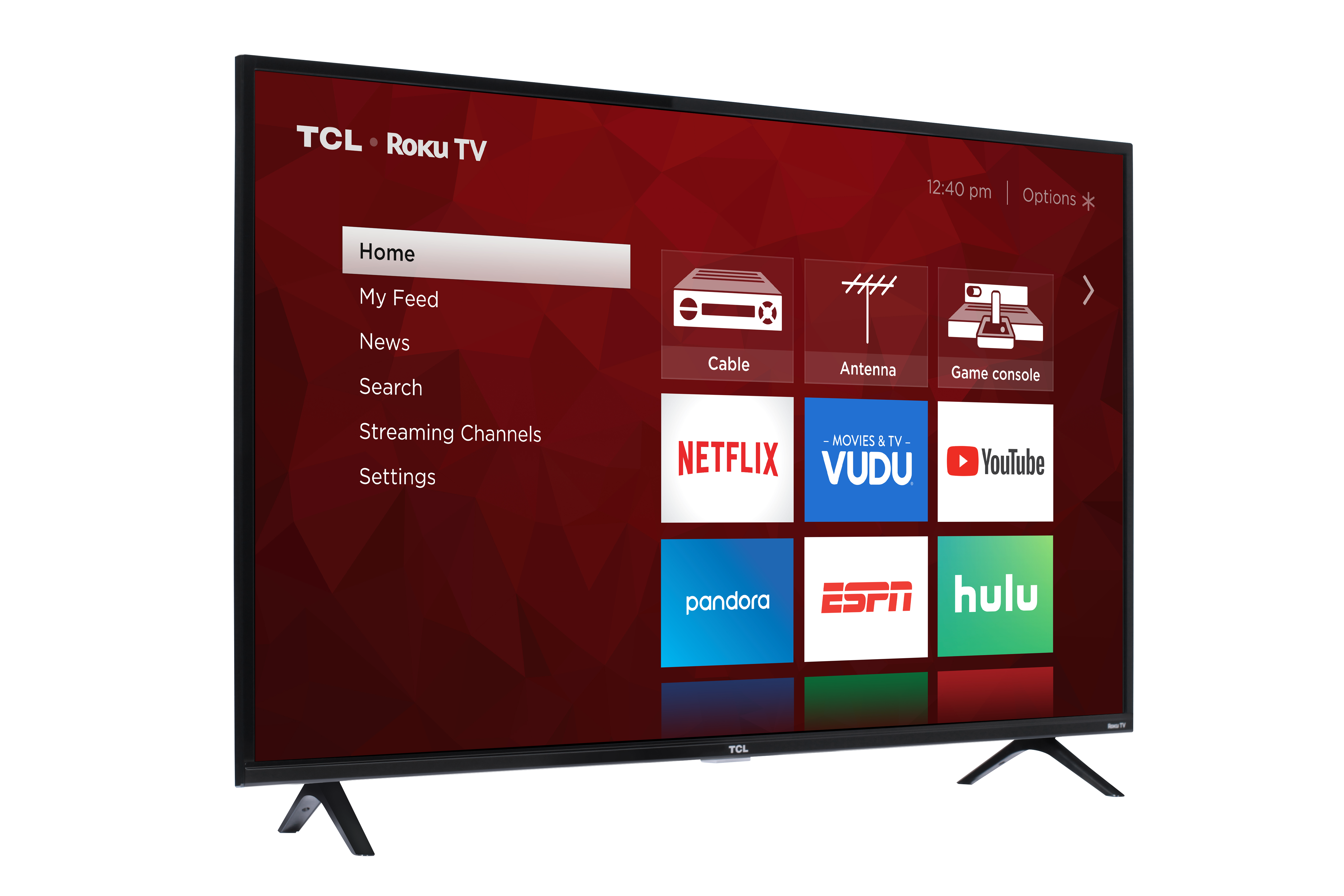 TCL 50" Class 4K UHD LED Roku Smart TV 4 Series 50S421 - image 3 of 14