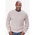 thumbnail image 3 of KingSize Men's Big & Tall Shaker Knit Crewneck Sweater, 3 of 6