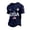 Navy #083, variant on 250th Anniversary USA Shirts Men Plus Size Short Sleeve Tshirts Casual Red White and Blue Print Tops 4th of July Celebration Party Pullover Independence Day Patriotic Crew Neck Tees Saffron M