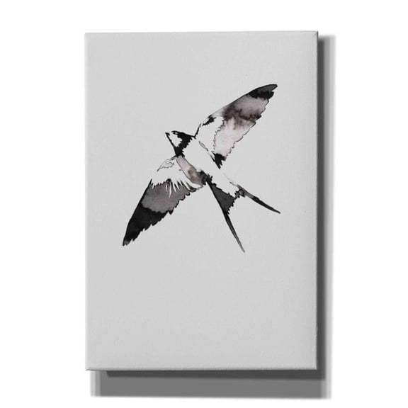 Epic Graffiti 'Flying Bird III' by Incado, Giclee Canvas Wall Art, 18"x26"