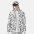 thumbnail image 3 of Picia Nautical Themed Simple Anchors Women's Men's UPF 50+ Sun Protection Hoodie Shirt Long Sleeve SPF Fishing Outdoor UV Hiking Lightweight Shirts-X-Large, 3 of 9