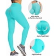 thumbnail image 2 of High Waist Butt Lifting Anti Cellulite Workout Leggings for Women Yoga Pants Tummy Control Leggings Tight, 2 of 5