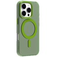 thumbnail image 2 of Magnetic Case for Apple iPhone 16 Pro Max, Compatible with Magsafe Ultra Slim Fit Rugged Hybrid Drop Protection Bumper Solid Color Case Cover for Apple iPhone 16 Pro Max, Green, 2 of 6