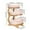 #0250-Beige, variant on Kieccall 3-Tier Fruit Platter European Dry Fruit Dish for Home Living Room Party Snack Serving Tray