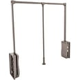 thumbnail image 5 of Wardrobe Pull Down Closet Rod 35 to 47.2in Adjustable for Hanging Clothes Heavy Duty Wardrobe Closet Hanging Rod Retractable Hanger Closet Organizer Clothes Hanger Pull Down Clothes Hanger Rail Lift, 5 of 18
