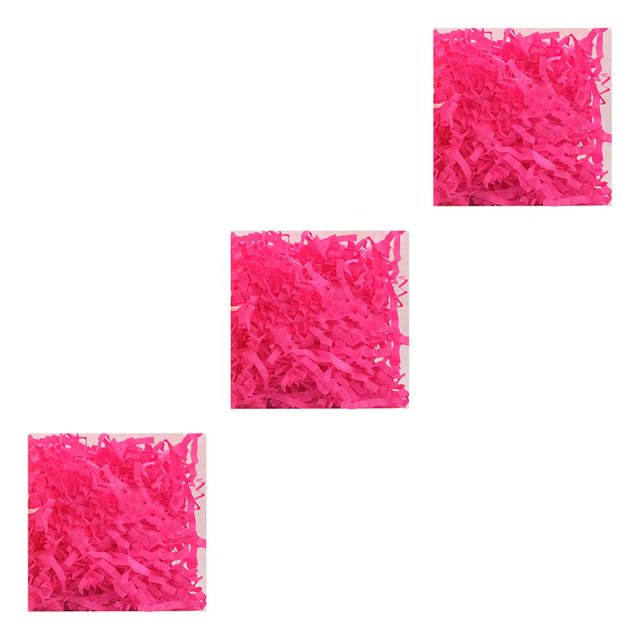 Inteprter Raffia Shredded Paper Perfect DIY Confetti Relleno a prueba de golpes Suministros de embalaje para el aula escolar phloxine Type1 NO1 Inteprter CBP255490
