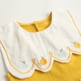thumbnail image 4 of Akiihool Baby Girls' Short Sleeve Bodysuit for Casual Summer (Z9-Yellow,0-6 Months), 4 of 5