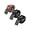 Gunmetal Buckle - Black+Brown+Navy Blue, variant on AWAYTR Kids Adjustable Magnetic Buckle Belts, Elastic Stretch Comfort Waist Bands for Children Jeans Uniform, 3PCS