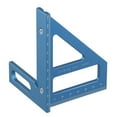 Angle Measuring Ruler 45/90 Degree Square Line Ruler Miter Triangle
