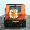 thumbnail image 3 of ZNDUO Cartoon Oranges Fruit Pattern Spare Tire Cover, Universal Spare Tire Wheel Covers 17 inch, 3 of 8