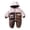 Pink-k7BIC, variant on OJSFQUFP Baby Winter Snowsuit Hooded Padded Jumpsuit Color Block Cute Pocket Design Warm Cold Weather for Toddler Boys Girls
