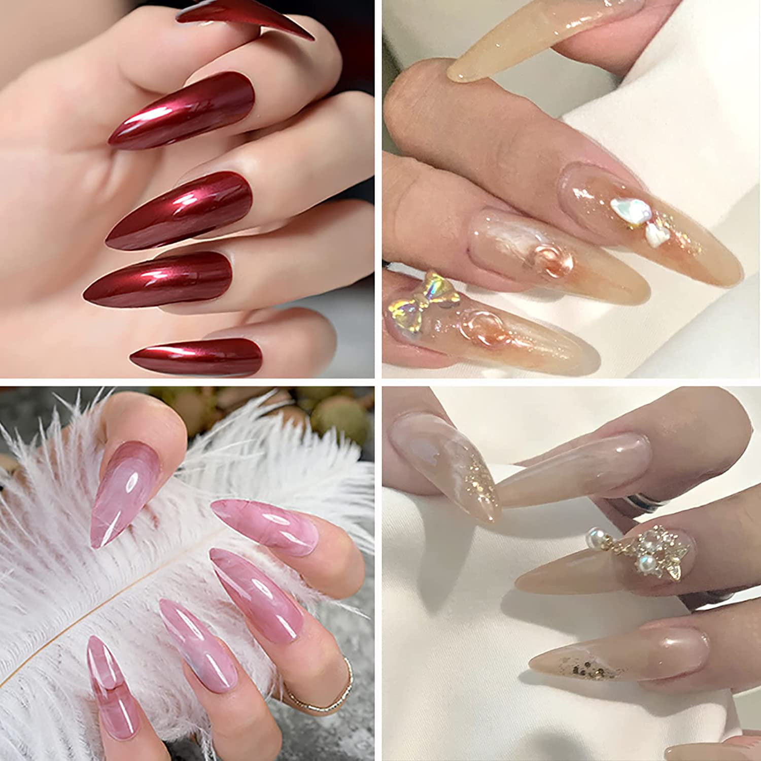 45 of the *Best* Almond Nail Ideas for Your Next Mani