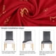 thumbnail image 5 of Fundas para sillas de Navidad, Protector elástico para sillas de comedor, extraíble, 4 Uds., 5 of 7
