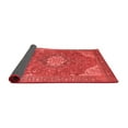 thumbnail image 2 of Ahgly Company Indoor Square Medallion Red Traditional Area Rugs, 3' Square, 2 of 4