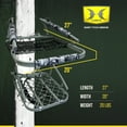 thumbnail image 3 of Hawk Ultra-Lite Climber, Tree Stand Hunting Gear, Hammock Net Seat, 38.75x23.25", 3 of 6