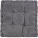 thumbnail image 1 of Granjero Gordo Cojín de suelo grande para interior y exterior, de forro polar con diseño de piña, cuadrado, antideslizante, suave, para respaldo, 1 unidad, gris, 40,6 cm, 1 of 5