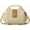 Beige, variant on CAILDANL Casual Straw Beach Bags For Women Dumpling Bag Rattan Purses Summer Straw Crossbody Woven Handbag Purse Shoulder Bag Travel