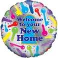 thumbnail image 1 of Oaktree 18 Inch Welcome To Your New Home Balloon, 1 of 1