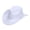 White, variant on Staki Kids Western Cowboy Hat Vintange BrownWide-Brim Felt Cowgirl Hat for 4-10 Years Boys Girls(Khaki,4-10 Years)